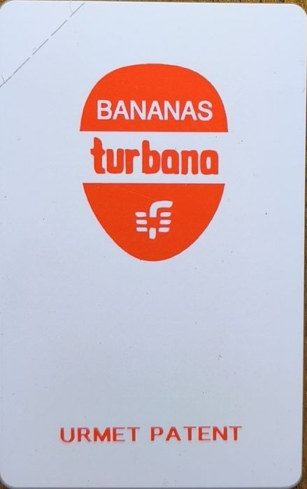 Karta telefoniczna - Bananas Turbana (Czerwony) (1992) - NR 17