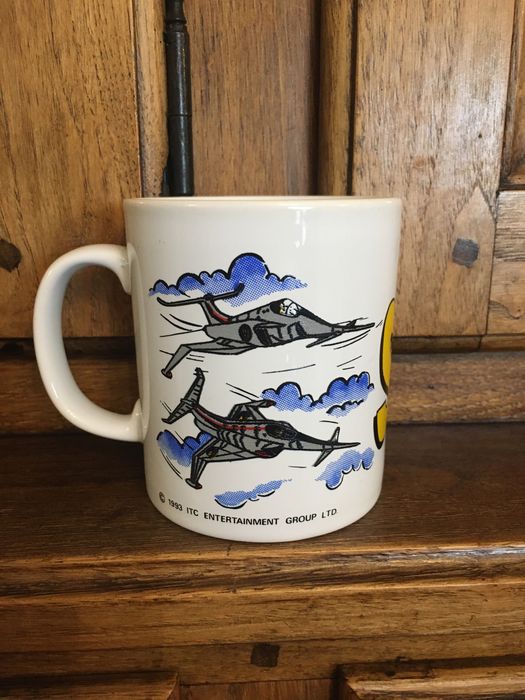 Captain Scarlet Sig caneca de coleçao 1993