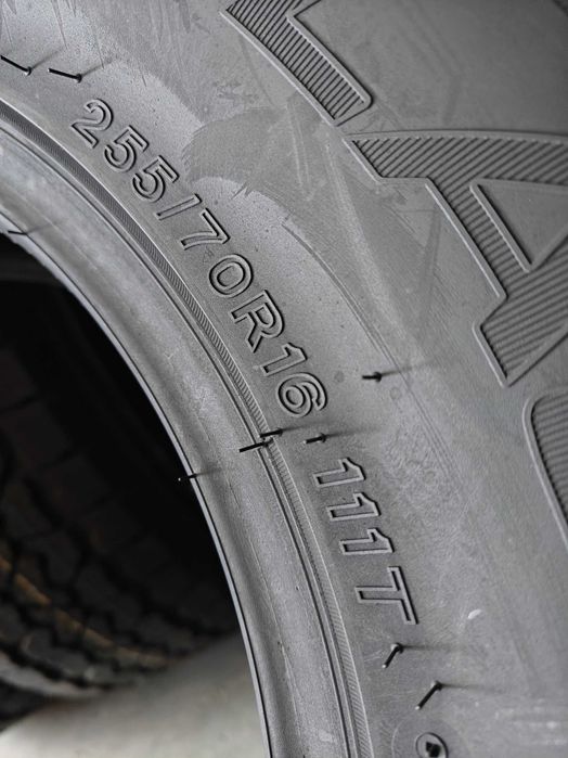 Нові R16 255 70 шини всесезонні 24р Lassa Competus A/T для бездоріжжя