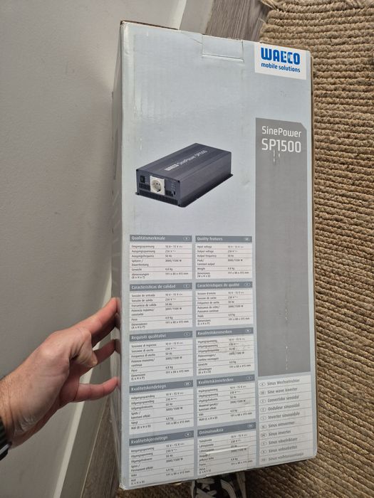 Waeco sp1500 inversor