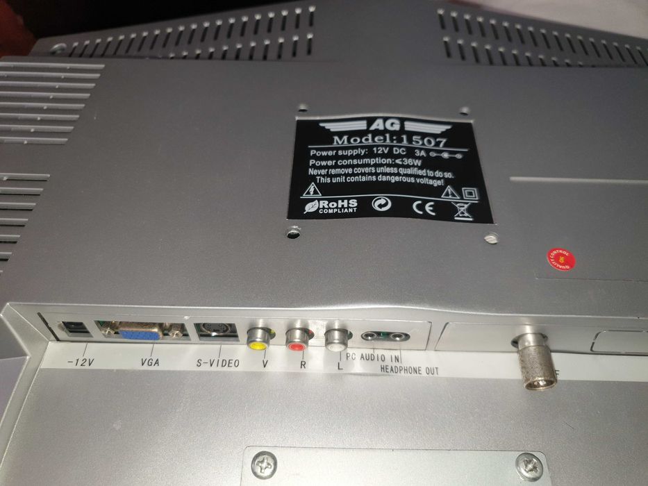 Tv, televisão para caravana