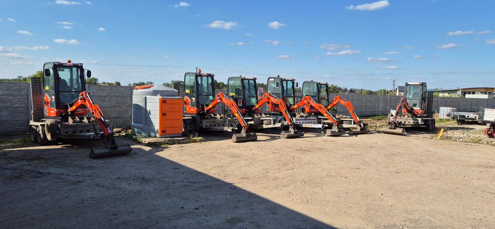 minikoparka Opole RentSerwis minikoparka, ładowarka, koparka wynajem