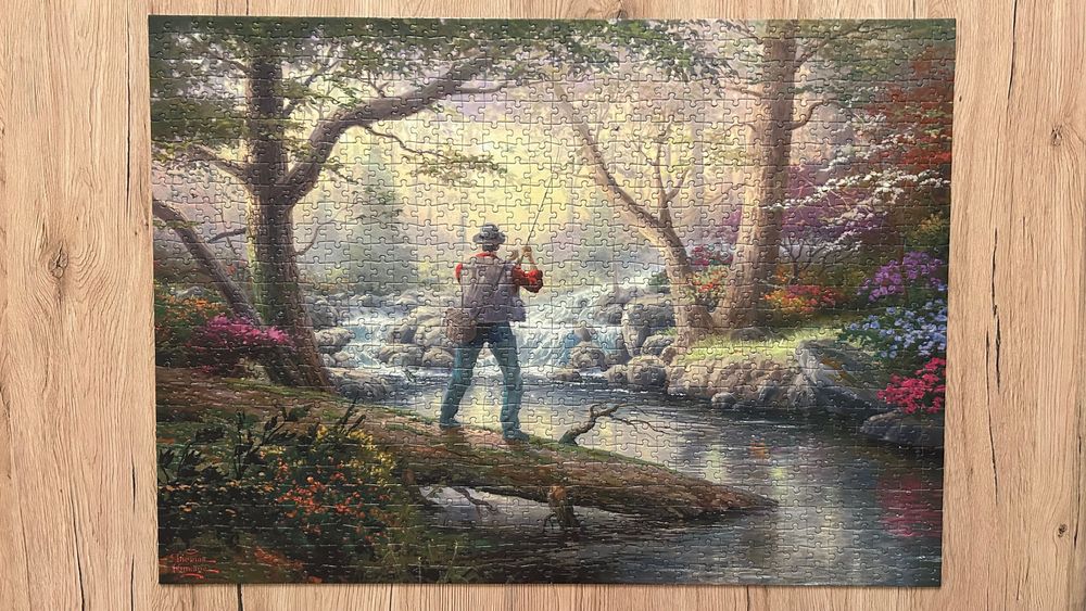 Puzzle 1000 Gibsons Thomas Kinkade
