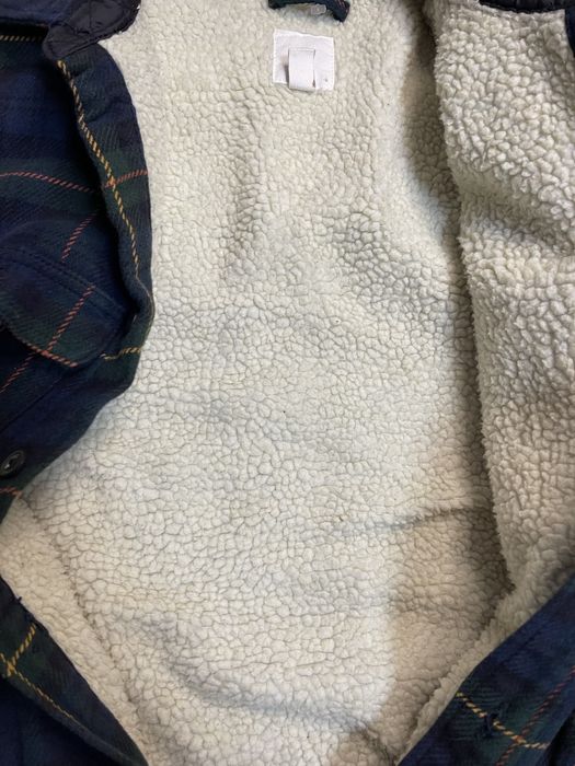 Красивая шерпа тедди рубашка пиджак кофта бомбер в клетку Zara