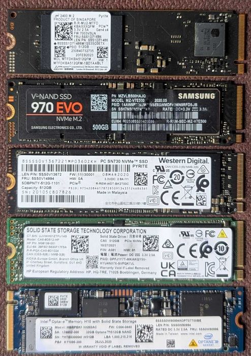 SSD М2 Nvme-Sata3 256-512-1-2TB