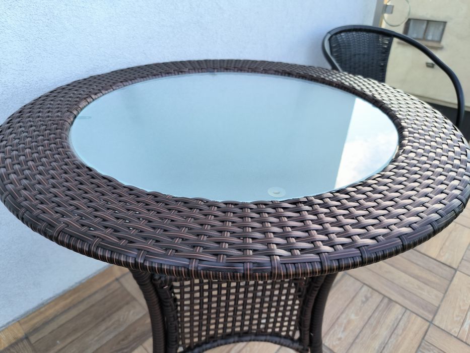Stolik na taras balkon pod altanę
