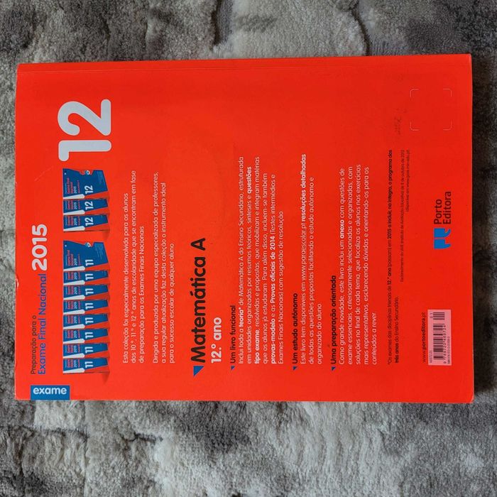 Preparação para o Exame Nacional - Matemática A - 12º Ano