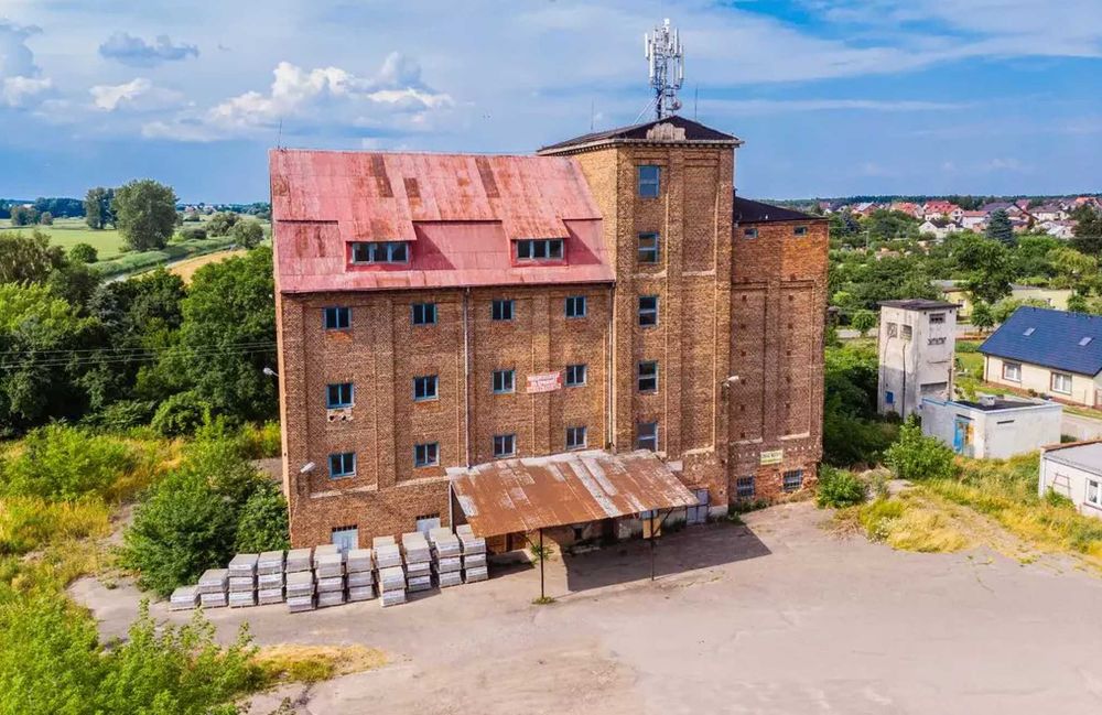 Dawny młyn nad Nerem | 688 m² | Poddębice | Potencjał inwestycyjny