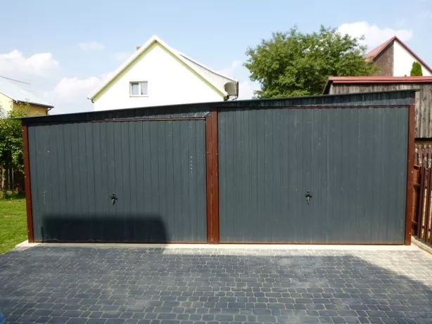 GARAŻ blaszany Blaszak 3x5 wzmocniony z dostawą i montażem GARAŻE