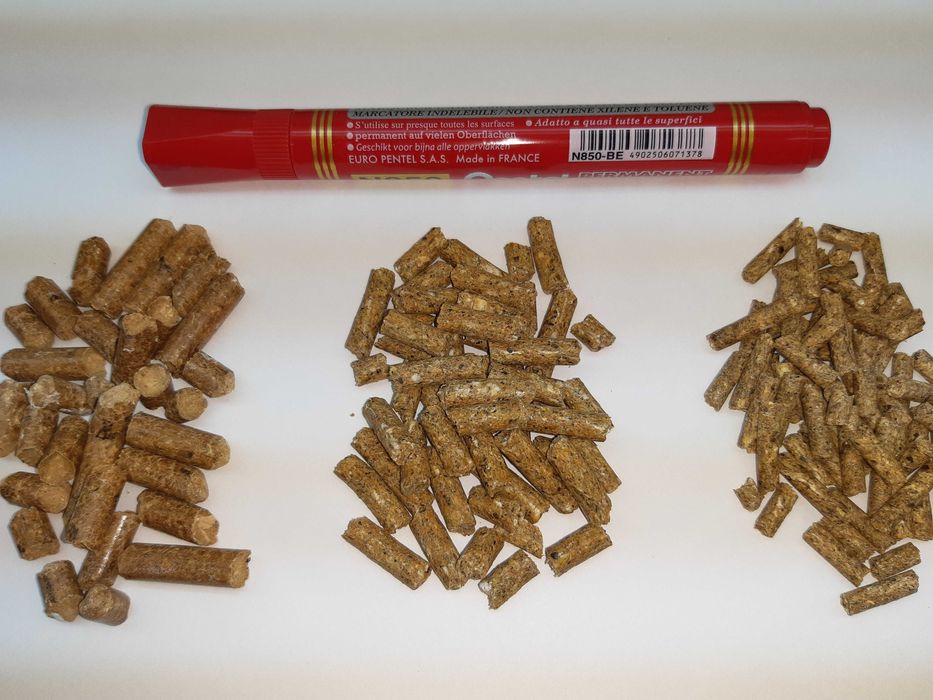 Pelet Pellet 6mm - 1433zł brutto za tonę.