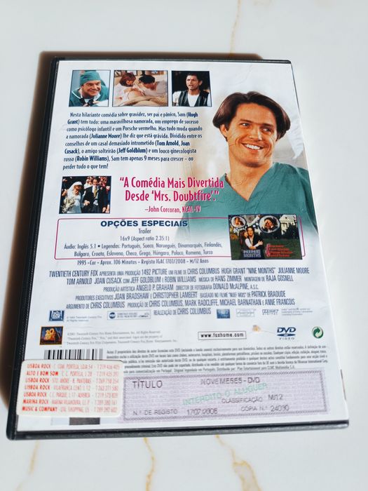 DVD nove meses    .