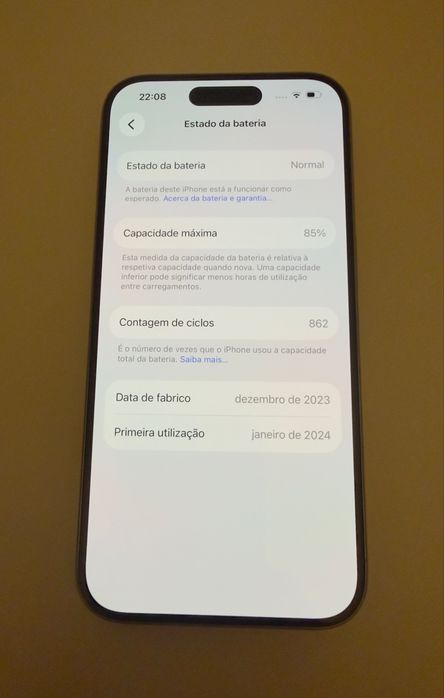Iphone 15 Pro 128 Gb Branco