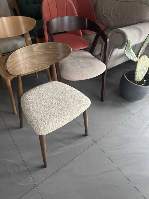 ZESTAW Stół FI 100 + 4x krzesło drewniane