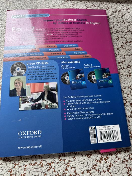 Książka Profile 2 Students book + płyta CD