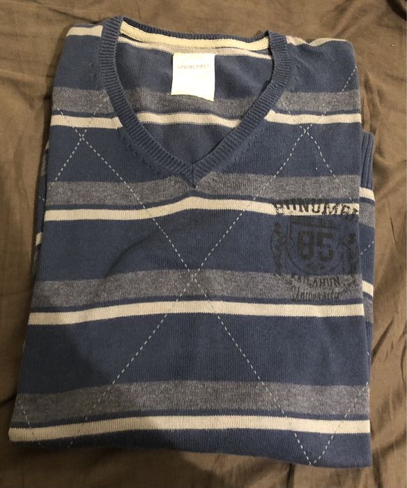 Camisola malha gola bico ORIGINAL Springfield