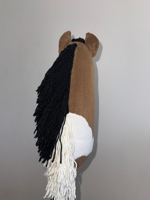 Hobby horse brązowy ze sprzętem