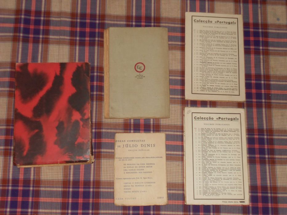 Livros antigos Garrett, Bocage, Agostinho da Cruz, Selvagem, Redol