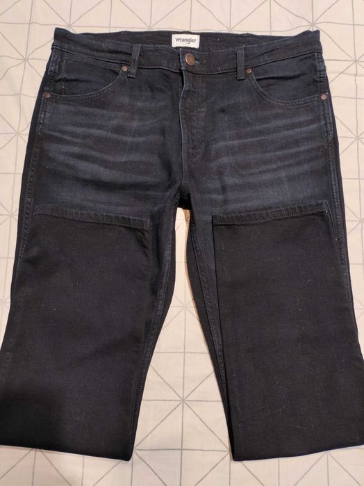 Wrangler Greensboro Slim Nowe spodnie jeansy W36 L32