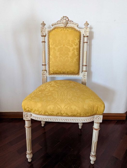 4 cadeiras clássicas Luís XVI - vintage - ótimo estado