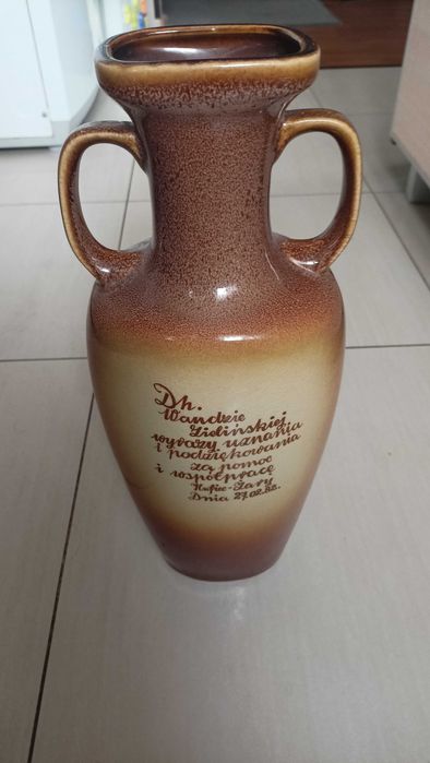 Wazon ceramiczny PRL