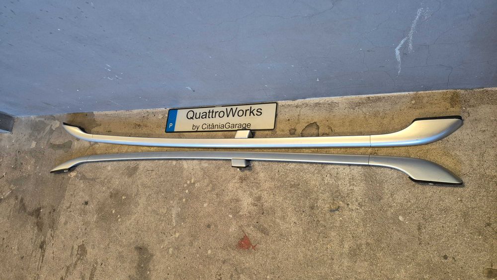 Barras Tejadilho Originais Audi A4 B5 Avant 8D Cinzentas Bom Estado