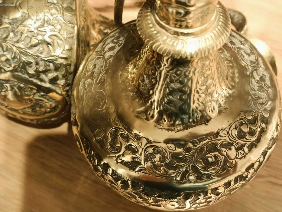 Dzbanki gruby mosiądz Indie