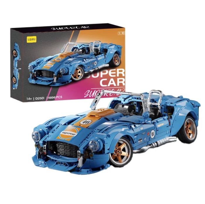 ‼️В КОРОБЦІ Shelby Cobra 1886 деталей конструктор сумісний з лего