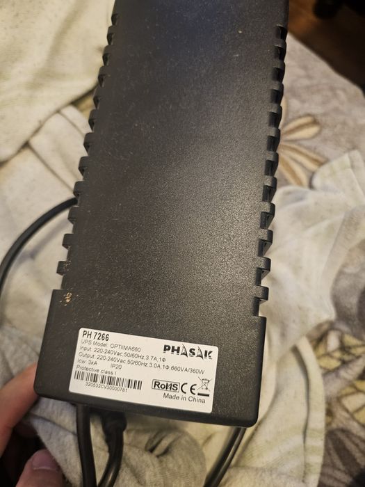 No-Break UPS PHASAK Ottima 660VA 360W PH 7266 - Proteção de Energia para PC