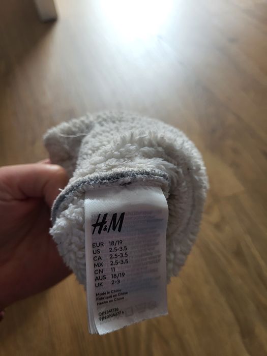 Buciki niechodki cieple rozmiar 18/19