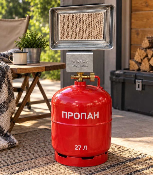 Orgaz SB 600 Picnic газовий обігрівач / газовый отопитель на баллон пропан бутан / обогреватель