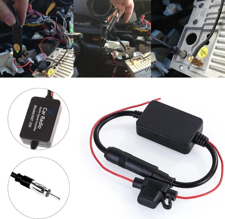 Amplificador antena Auto