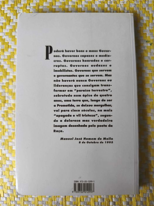 Páginas do meu diário - Manuel José Homem de Melo