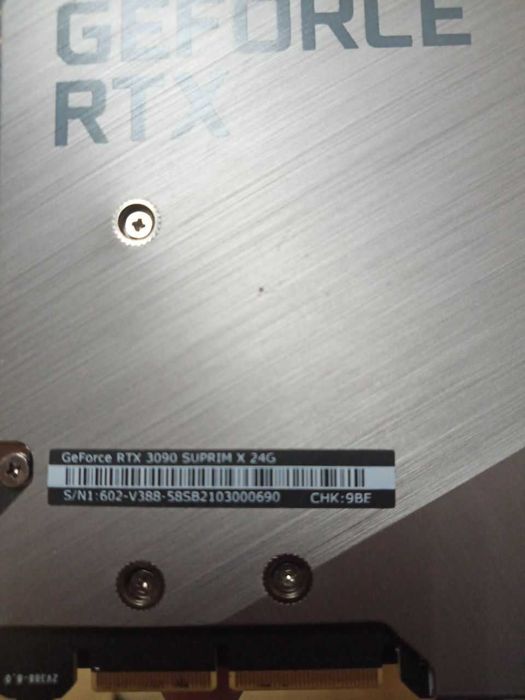 rtx 3090 suprim x 24g