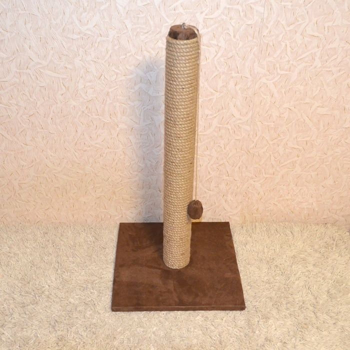 Кігтеточки 65см сизаль/джут/бавовна, когтеточка, дряпка, царапка