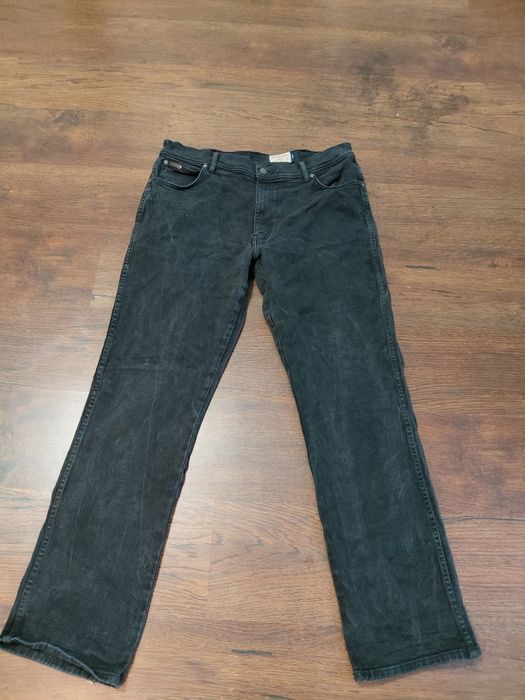 Чоловічі джинси чорні wrangler Texas Stretch