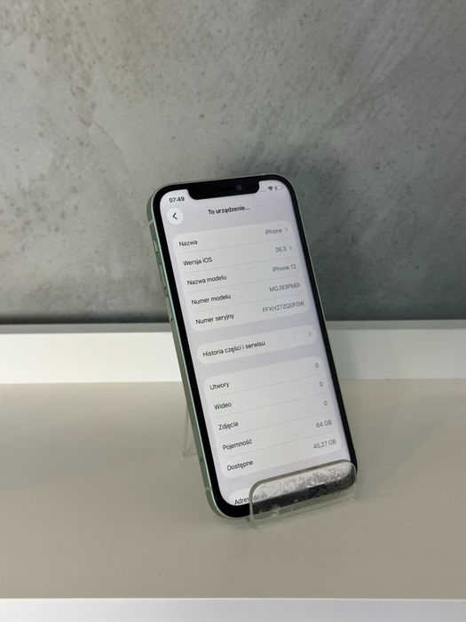 iPhone 12 64GB Green | 100% bateria | Faktura VAT Marża
