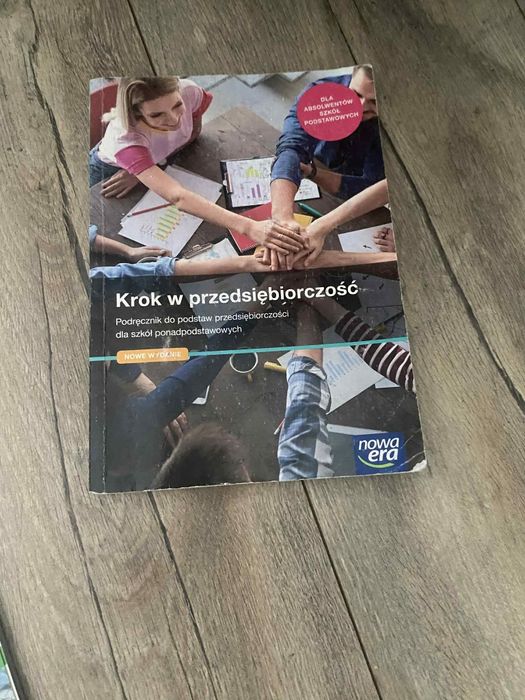 Krok w przedsiębiorczość książka podręcznik