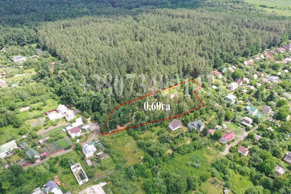 СТОЯНКА!Продаж Єксклюзивної  Ділянки 60 соток  в СТ"ІРПІНЬ"з прямим виходом до Лісу! - View 2