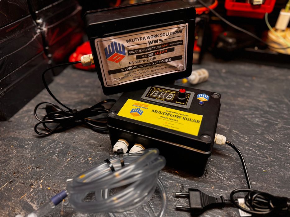 Pompa zębata do oleju przepracowanego