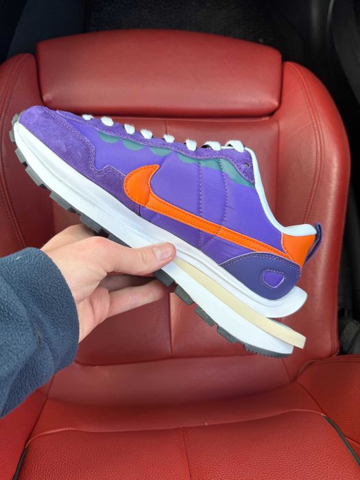 (ОПЛАТА ПІСЛЯ ОГЛЯДУ)Nike x Sacai VaporWaffle Purple Найк х Сакай