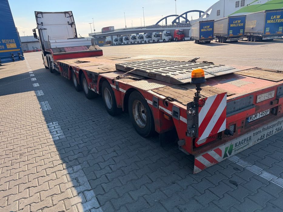 OZGUL  Super Naczepa Niskopodłogowa po Serwisie Zamiana
