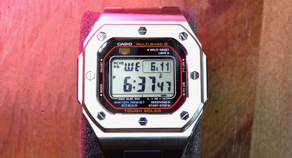 MOD ze stali nierdzewnej do zegarka Casio G-Shock GWM5610U