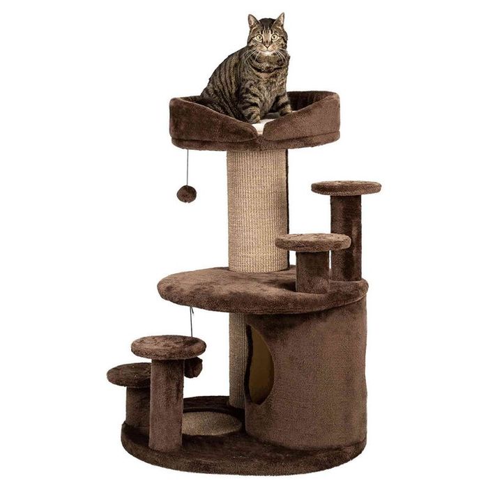 Trixie Drapak dla Kota Seniora Emil Ciemnobrązowy 69x59x96cm DUŻY