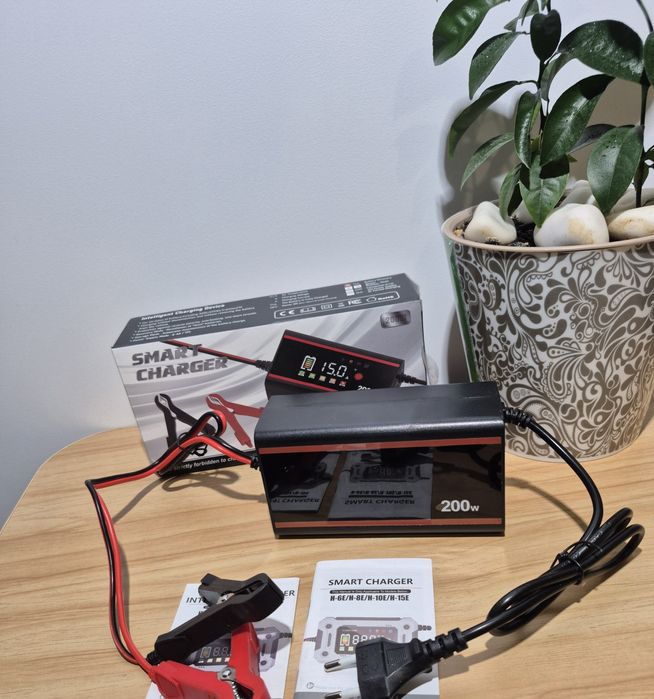 Розумна зарядка 12V 15A (200W) для АКБ та LiFePO4 + Режим Блоку Живлен