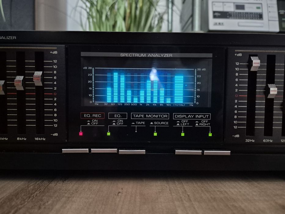 Fisher EQ 276 Equalizer, analizator  widma