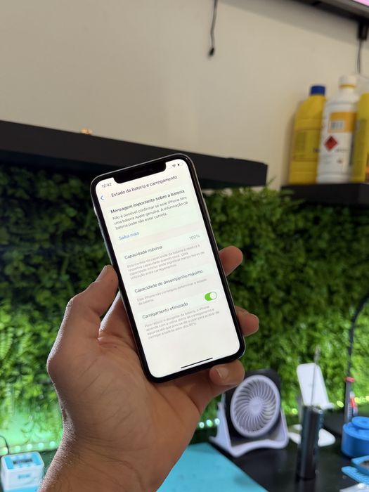 Iphone XS 256GB Branco Bateria 100%