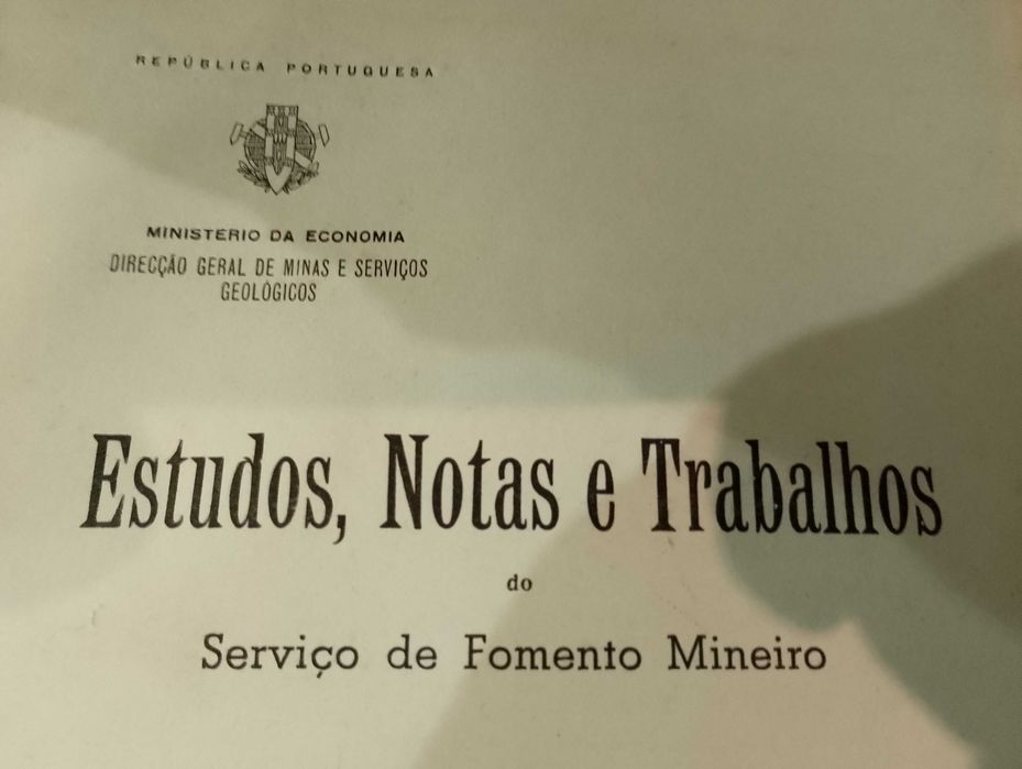 Estudos, Notas e Trabalhos do Serviço de Fomento Mineiro - 29 Volumes