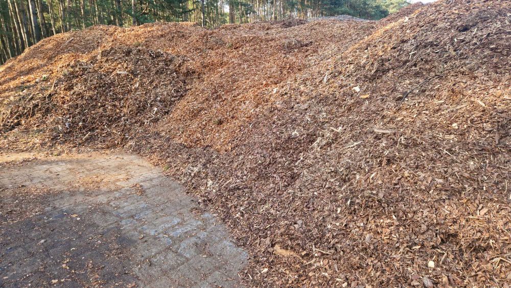 Kora sosnowa luzem - mieszana frakcja