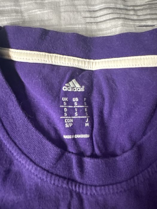 Koszulka Adidas bawełna