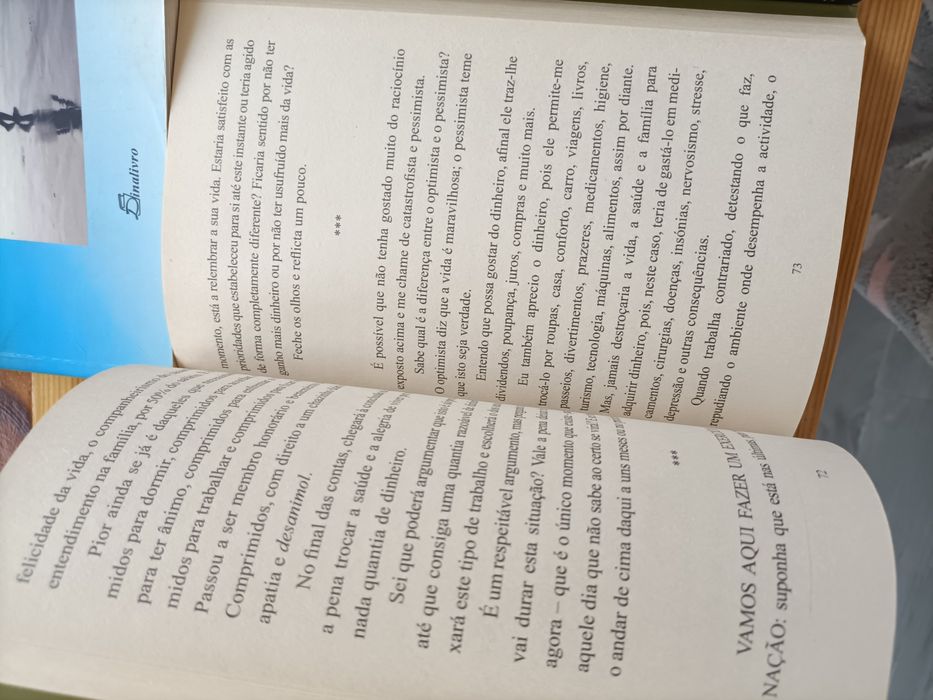 Lote de 4 livros auto ajuda